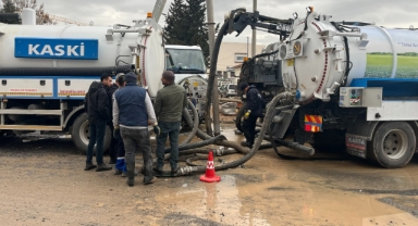 KASKİ’den Sağanak Yağış Öncesi Yoğun Mesai