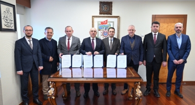 KSÜ İle Türkoğlu OSB Arasında Meslek Yüksekokulu İçin İş Birliği Ön Protokolü İmzalandı