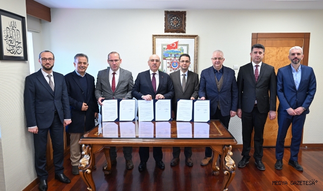 KSÜ İle Türkoğlu OSB Arasında Meslek Yüksekokulu İçin İş Birliği Ön Protokolü İmzalandı