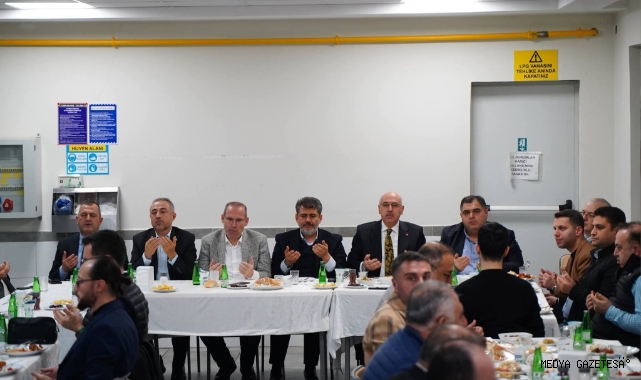 KSÜ Rektörü Prof. Dr. Mahmut Ak, Türkoğlu OSB İftar Programına Katıldı