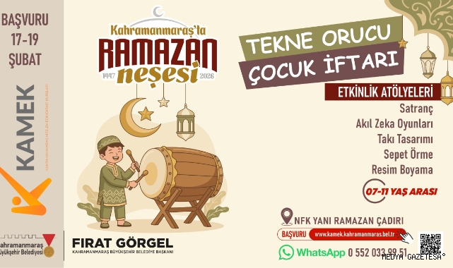 Tekne Orucu Etkinliğine Başvurular Başladı…