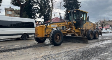 Yağışların Arterlerde Meydana Getirdiği Bozulmalar Hızlıca Onarılıyor