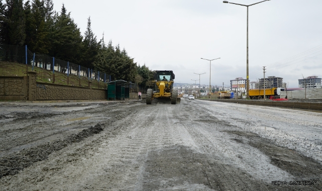 Yağışların Arterlerde Meydana Getirdiği Bozulmalar Hızlıca Onarılıyor