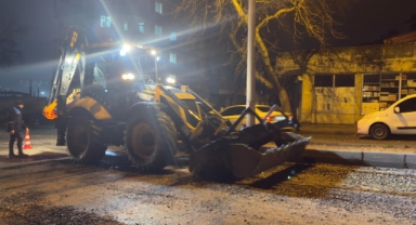 Yağışların Arterlerde Oluşturduğu Tahribatlar Hızla Gideriliyor