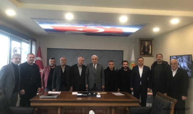 Zahireciler Odası’ndan Esnaf ve Sanatkârlar Odaları Birliği’ne Nezaket Ziyareti