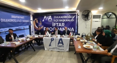 Anahtar Parti Teşkilatı Dulkadiroğlu’nda İftar Programında Buluştu