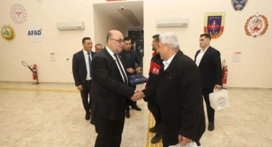 BAŞKAN AKPINAR’DAN 112 PERSONELİNE BAYRAM ZİYARETİ