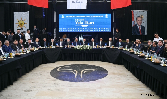 Başkan Görgel, Geleneksel Vefa İftarı’nda Teşkilat Mensuplarıyla Bir Araya Geldi