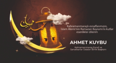 Başkan Kuybu’dan Ramazan Bayramı Mesajı