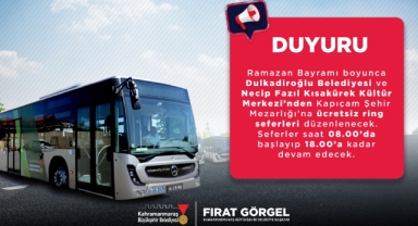 Büyükşehir’den Bayramda Şehir Merkezinden Kapıçam Mezarlığı’na Ücretsiz Toplu Taşıma