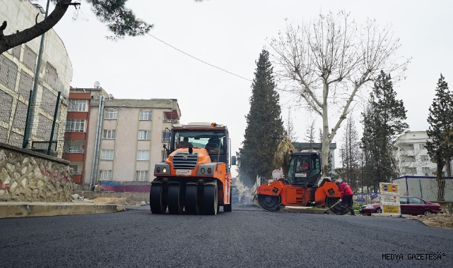 Büyükşehir, Dulkadiroğlu’nda Asfalt Yenileme Hamlesine Durmaksızın Devam Ediyor