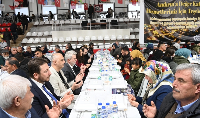 Büyükşehir’in İftar Sofrası Andırın’da Kuruldu