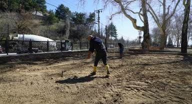 Çınaraltı Sosyal Tesisleri’nde Çevre Düzenine Geçildi