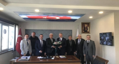 Esnaf ve Sanatkârlar Odaları Birliği Başkanı Ahmet Kuybu’ya Muhasebe Haftası Ziyareti