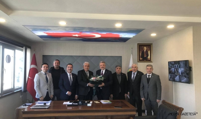 Esnaf ve Sanatkârlar Odaları Birliği Başkanı Ahmet Kuybu’ya Muhasebe Haftası Ziyareti