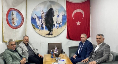 Hanifi Mahçiçek’ten Selamet Atlı’ya Anlamlı Ziyaret: Birlik ve Dayanışma Vurgusu