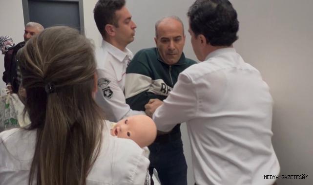 HG HOSPITAL’DA FİLM GİBİ TATBİKAT: GERÇEK SANDILAR!