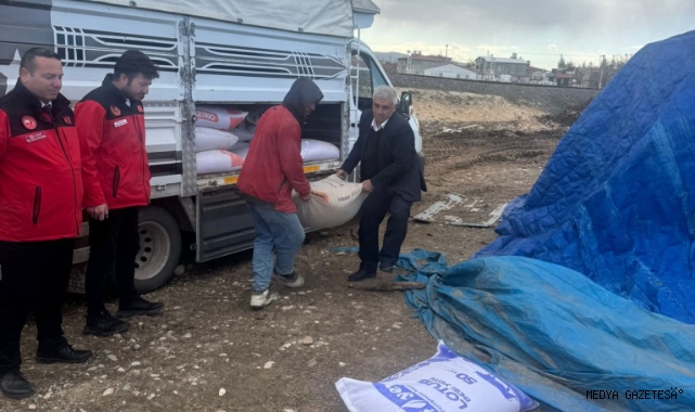 Kahramanmaraş İli Damızlık Koyun Keçi Yetiştiricileri Birliği Başkanı Vakkas Kuzu, sel felaketinden etkilenen üreticiye destek verdi