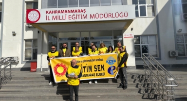 KAHRAMANMARAŞ ŞUBESİ OKULLARDA ŞİDDETE ARTIK YETER!