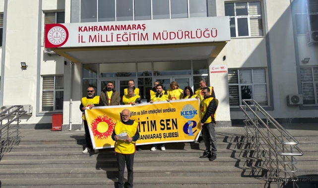 KAHRAMANMARAŞ ŞUBESİ OKULLARDA ŞİDDETE ARTIK YETER!