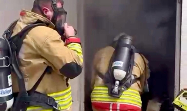 -Kahramanmaraş’ta Depo Yangını Korkuttu