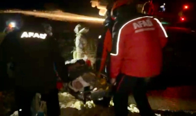 Kahramanmaraş’ta doğa yürüyüşünde kaza -Yaralı helikopterle tahliye edildi 