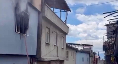 Kahramanmaraş’ta ev yangını: 1 yaralı