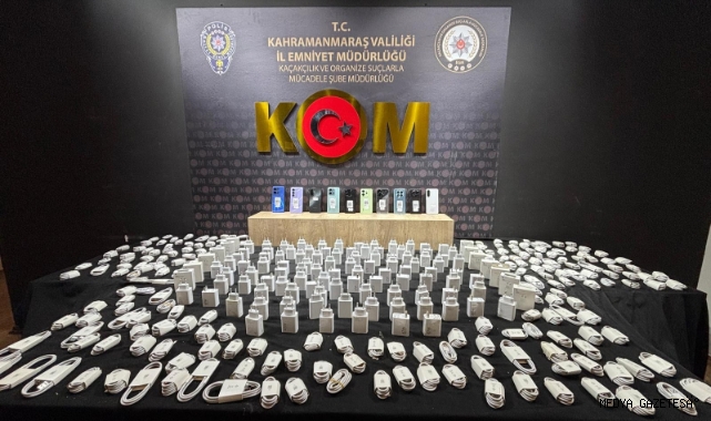 -Kahramanmaraş’ta kaçakçılık operasyonu