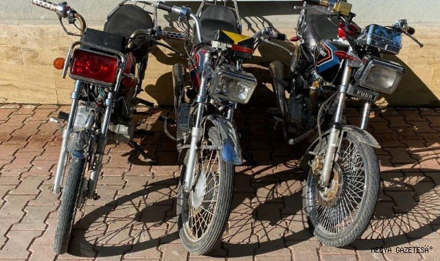 Kahramanmaraş’ta motosiklet hırsızları yakalandı