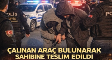 Kahramanmaraş’ta oto hırsızlığı şüphelileri yakalandı