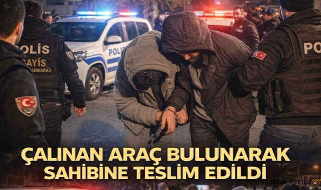 Kahramanmaraş’ta oto hırsızlığı şüphelileri yakalandı