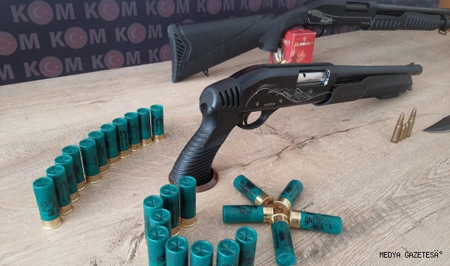 -Kahramanmaraş’ta Silah Operasyonu: 10 Şüpheli Gözaltında