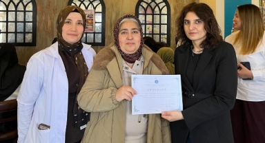 KİÜ’lü kadın akademisyenlerden Kadınlar Günü’ne özel DOKMER’de anlamlı atölye çalışması