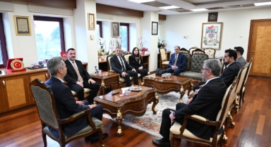 MHP Kahramanmaraş İl Başkanı Mansur Metehan’dan KSÜ Rektörü Okumuş’a Ziyaret