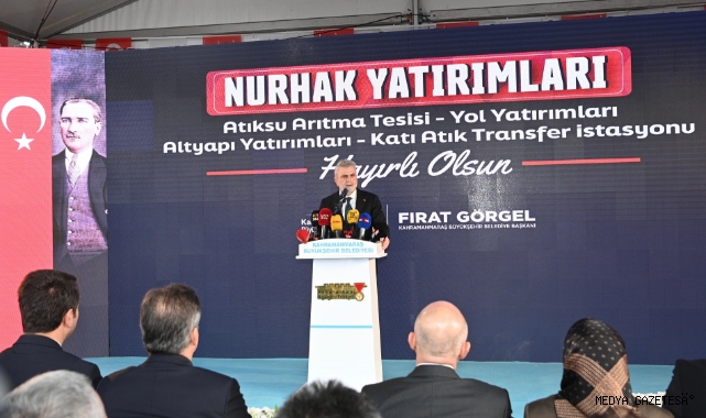 Nurhak Atıksu Arıtma Tesisi Hizmete Alındı