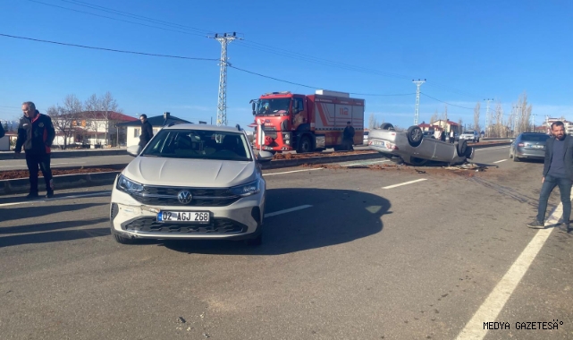 Nurhak’ta trafik kazası: 2 yaralı