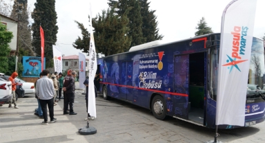 Pusula Maraş’ın Gezen Bilim Merkezi Yeni Misafirlerini Ağırladı