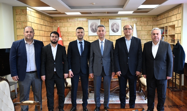 Sağlık-Sen Kahramanmaraş Şube Başkanı Demirci’den Rektör Okumuş’a Ziyaret