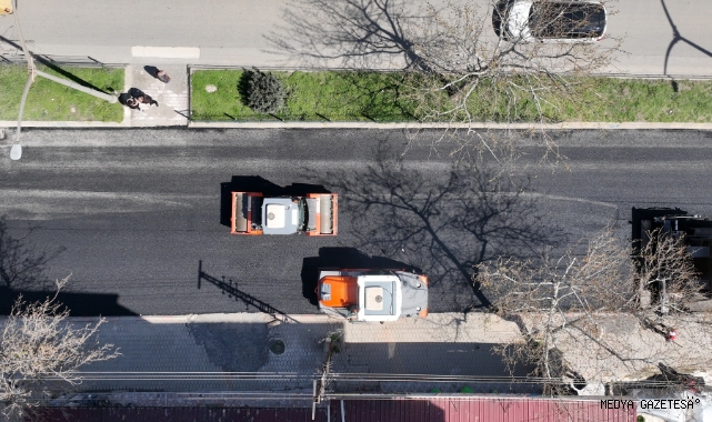 Şehirde Asfalt Mesaisi Sürüyor