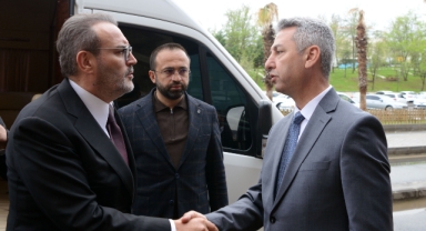 64. Dönem Kültür ve Turizm Bakanı ve AK Parti MKYK Üyesi Mahir Ünal’dan, KSÜ Tıp Fakültesi Hastanesi’ne Ziyaret