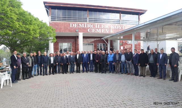 BAŞKAN AKPINAR 87. MAHALLE TOPLANTISI’NI DEMİRCİLER MAHALLESİ’NDE GERÇEKLEŞTİRDİ