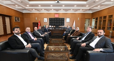 Başkan Görgel, AK Parti Kadın Kolları Başkanı Ercan’ı Makamında Ağırladı