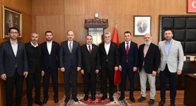 Başkan Görgel, Cumhurbaşkanı Başdanışmanı İsrafil Kışla’yı Ağırladı