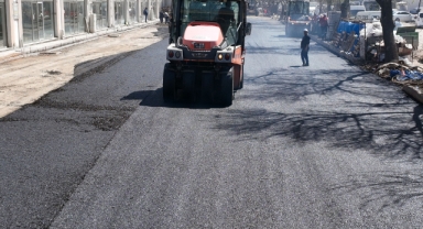 Büyükşehir, Toptancılar Sitesi Yollarını Yeniliyor