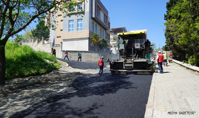 Büyükşehir Yol Yatırımlarını Sürdürüyor