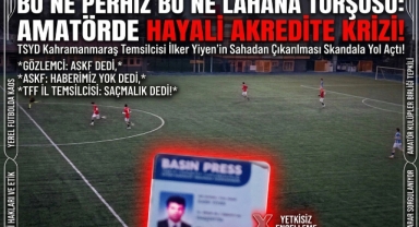 İlker Yiyen’den Amatör Maçta “Akreditasyon” Tepkisi: “Böyle Bir Uygulama Yok”