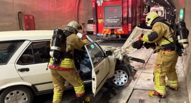 Kahramanmaraş Sezai Karakoç Tüneli’nde Kaza: 1 Yaralı