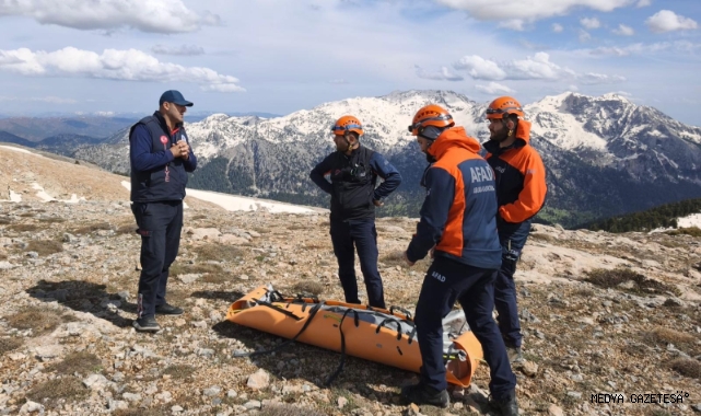 Kahramanmaraş’ta dağ yolunda kalp krizi: Helikopterle tahliye edildi