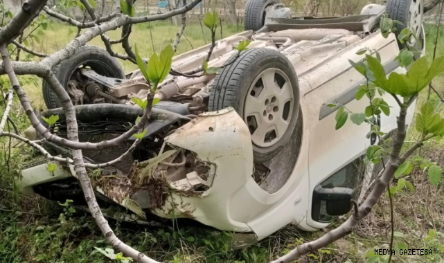 Kahramanmaraş’ta hafif ticari araç takla attı: 1 yaralı
