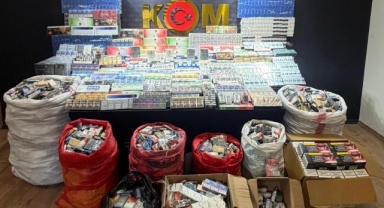 -Kahramanmaraş’ta Kaçak Tütün Operasyonu: -14 Bin 210 Paket Sigara Ele Geçirildi